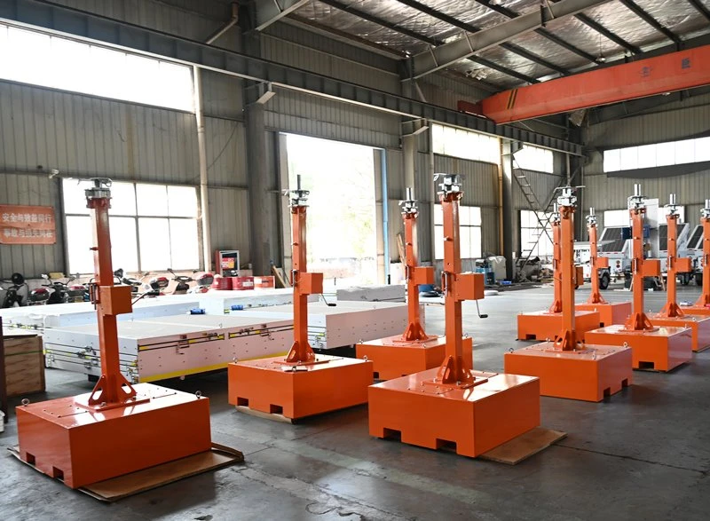 Block telescopic mast street light Block telescopic mast street light