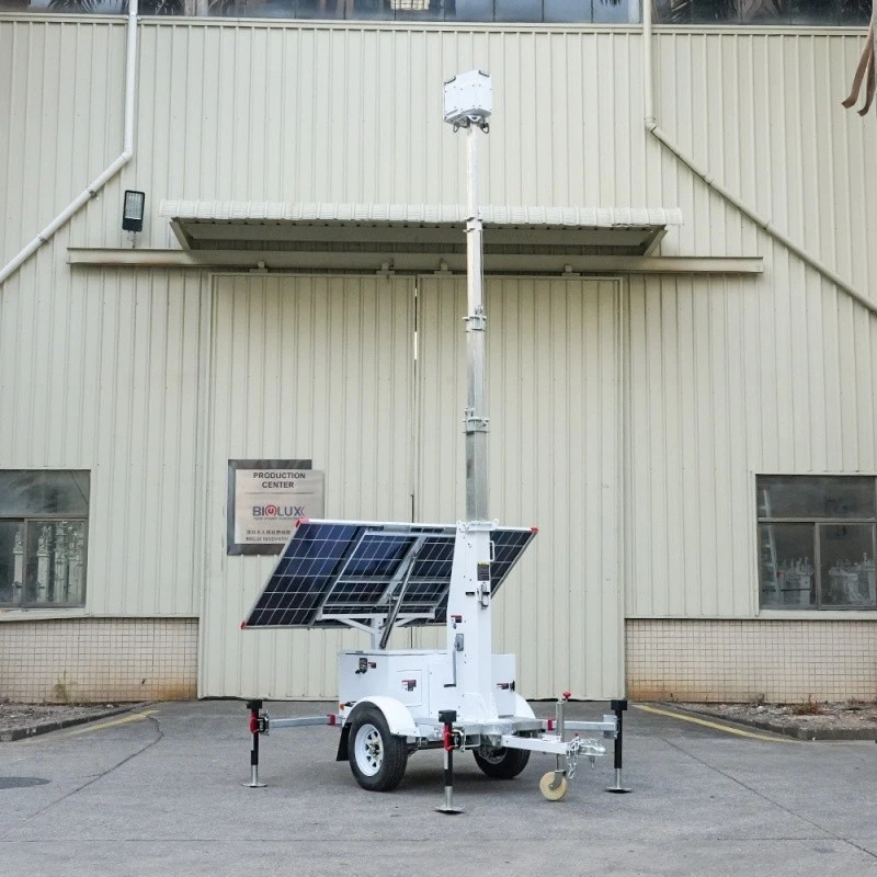 HiSITE Solar AI-Driven CCTV Trailer With Starlink suppliers