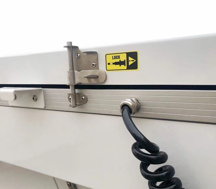 mobile solar power station lock details